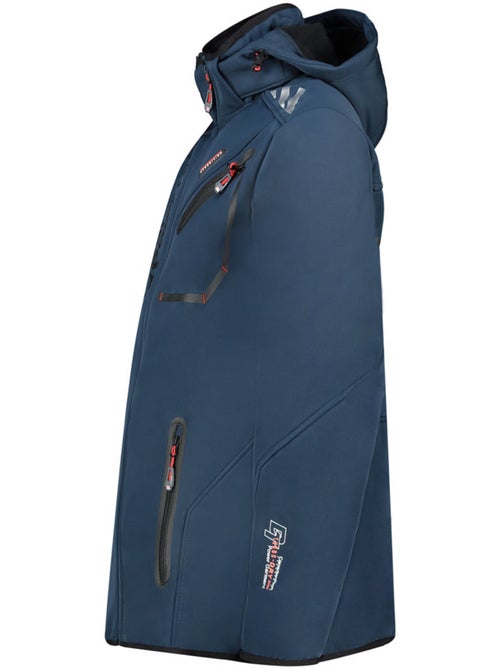 Veste softshell coupe-vent à capuche royauteak – canadian peak - Kiabi Veste softshell coupe-vent à capuche royauteak – canadian peak - Kiabi