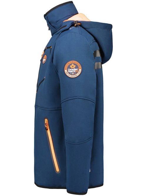 Veste softshell coupe-vent à capuche royauteak – canadian peak - Kiabi Veste softshell coupe-vent à capuche royauteak – canadian peak - Kiabi