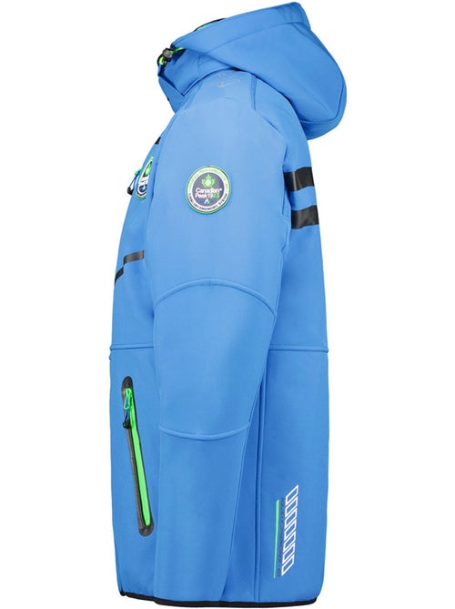 Veste softshell coupe-vent à capuche royauteak – canadian peak - Kiabi Veste softshell coupe-vent à capuche royauteak – canadian peak - Kiabi