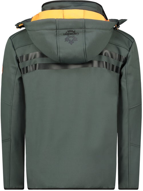 Veste softshell coupe-vent à capuche royauteak – canadian peak - Kiabi Veste softshell coupe-vent à capuche royauteak – canadian peak - Kiabi