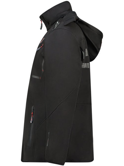 Veste softshell coupe-vent à capuche royauteak – canadian peak - Kiabi Veste softshell coupe-vent à capuche royauteak – canadian peak - Kiabi