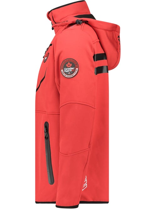 Veste softshell coupe-vent à capuche royauteak – canadian peak - Kiabi Veste softshell coupe-vent à capuche royauteak – canadian peak - Kiabi
