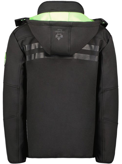Veste softshell coupe-vent à capuche royauteak – canadian peak - Kiabi Veste softshell coupe-vent à capuche royauteak – canadian peak - Kiabi