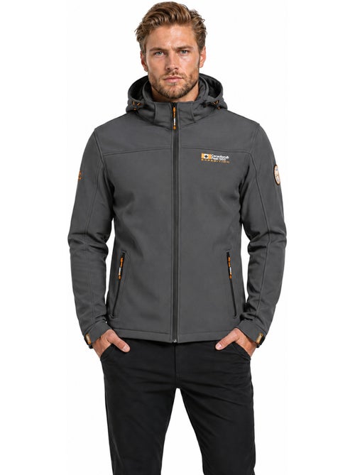 Veste softshell coupe-vent à capuche takeneak – canadian peak - Kiabi Veste softshell coupe-vent à capuche takeneak – canadian peak - Kiabi