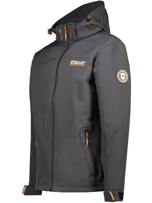 Veste softshell coupe-vent à capuche takeneak – canadian peak - Kiabi Veste softshell coupe-vent à capuche takeneak – canadian peak - Kiabi