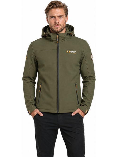 Veste softshell coupe-vent à capuche takeneak – canadian peak - Kiabi Veste softshell coupe-vent à capuche takeneak – canadian peak - Kiabi