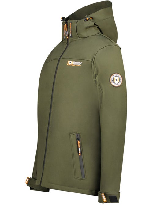 Veste softshell coupe-vent à capuche takeneak – canadian peak - Kiabi Veste softshell coupe-vent à capuche takeneak – canadian peak - Kiabi
