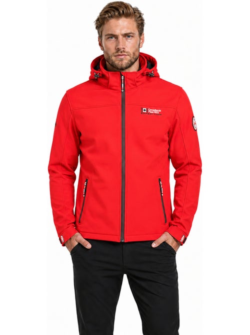 Veste softshell coupe-vent à capuche takeneak – canadian peak - Kiabi Veste softshell coupe-vent à capuche takeneak – canadian peak - Kiabi
