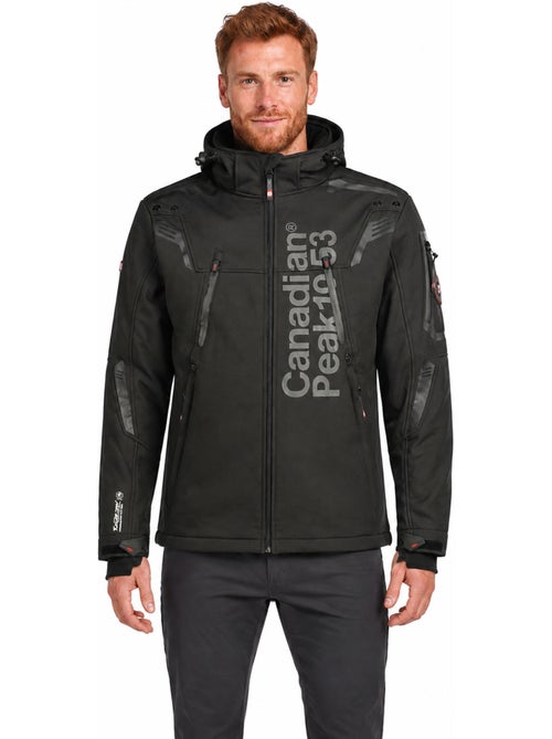 Veste softshell coupe-vent à capuche talenteak – canadian peak - Kiabi Veste softshell coupe-vent à capuche talenteak – canadian peak - Kiabi