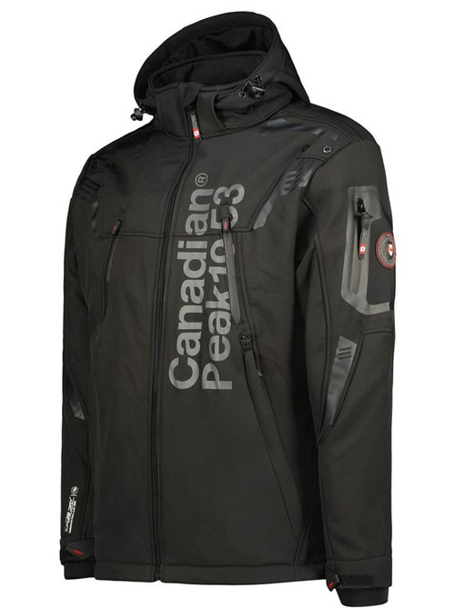 Veste softshell coupe-vent à capuche talenteak – canadian peak - Kiabi Veste softshell coupe-vent à capuche talenteak – canadian peak - Kiabi