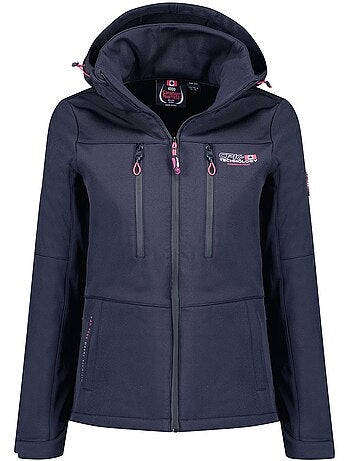 Veste softshell coupe-vent doublée polaire timmexeak – canadian peak