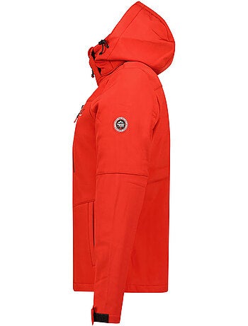 Veste softshell coupe-vent doublée polaire timmexeak – canadian peak