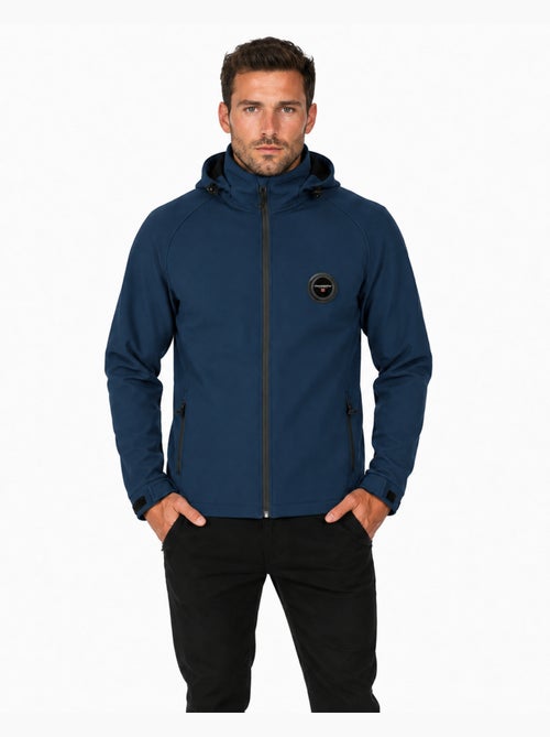 Veste softshell déperlante à capuche tamigoglasseak – canadian peak - Kiabi Veste softshell déperlante à capuche tamigoglasseak – canadian peak - Kiabi
