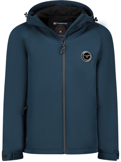 Veste softshell déperlante à capuche tamigoglasseak – canadian peak - Kiabi Veste softshell déperlante à capuche tamigoglasseak – canadian peak - Kiabi