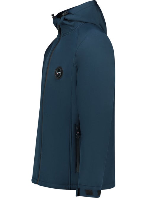 Veste softshell déperlante à capuche tamigoglasseak – canadian peak - Kiabi Veste softshell déperlante à capuche tamigoglasseak – canadian peak - Kiabi