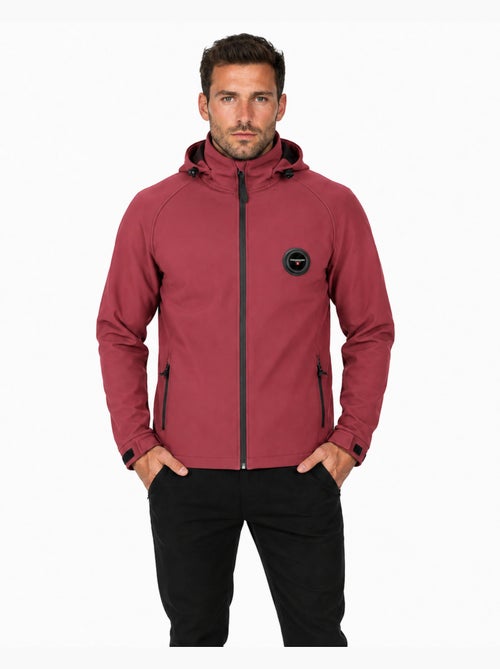 Veste softshell déperlante à capuche tamigoglasseak – canadian peak - Kiabi Veste softshell déperlante à capuche tamigoglasseak – canadian peak - Kiabi