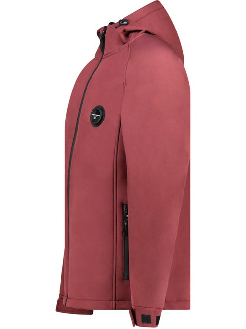 Veste softshell déperlante à capuche tamigoglasseak – canadian peak - Kiabi Veste softshell déperlante à capuche tamigoglasseak – canadian peak - Kiabi