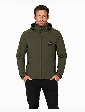 Veste softshell déperlante à capuche tamigoglasseak – canadian peak