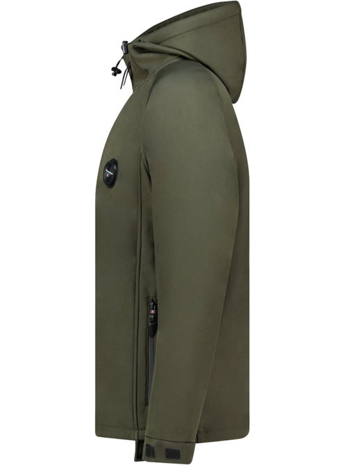 Veste softshell déperlante à capuche tamigoglasseak – canadian peak - Kiabi Veste softshell déperlante à capuche tamigoglasseak – canadian peak - Kiabi