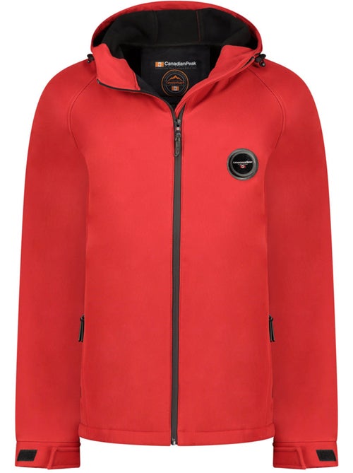 Veste softshell déperlante à capuche tamigoglasseak – canadian peak - Kiabi Veste softshell déperlante à capuche tamigoglasseak – canadian peak - Kiabi