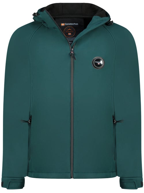 Veste softshell déperlante à capuche tamigoglasseak – canadian peak - Kiabi Veste softshell déperlante à capuche tamigoglasseak – canadian peak - Kiabi