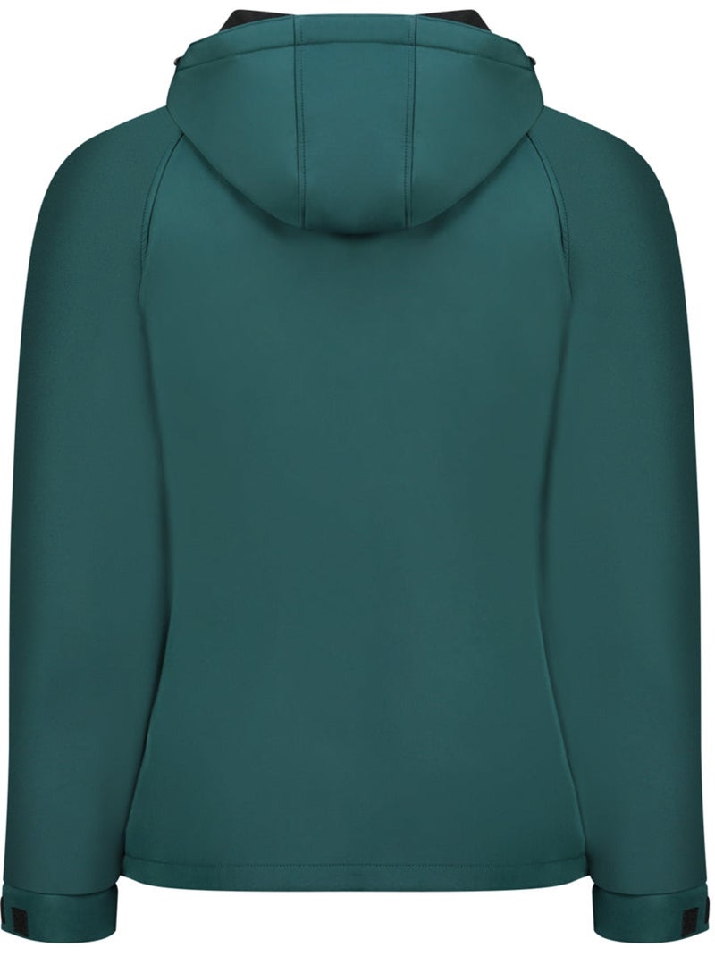 Veste softshell déperlante à capuche tamigoglasseak – canadian peak Vert foncé - Kiabi