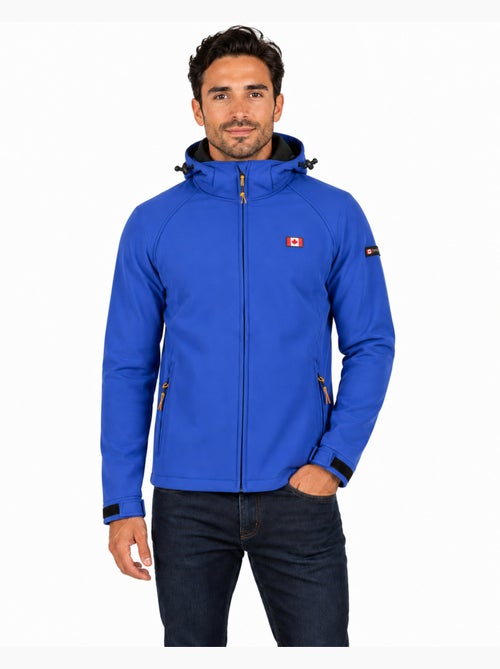 Veste softshell déperlante à capuche tamigoloreak – canadian peak - Kiabi Veste softshell déperlante à capuche tamigoloreak – canadian peak - Kiabi