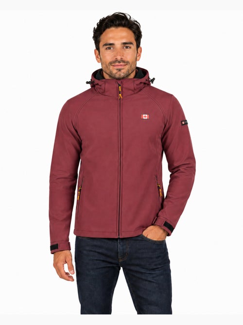 Veste softshell déperlante à capuche tamigoloreak – canadian peak - Kiabi Veste softshell déperlante à capuche tamigoloreak – canadian peak - Kiabi