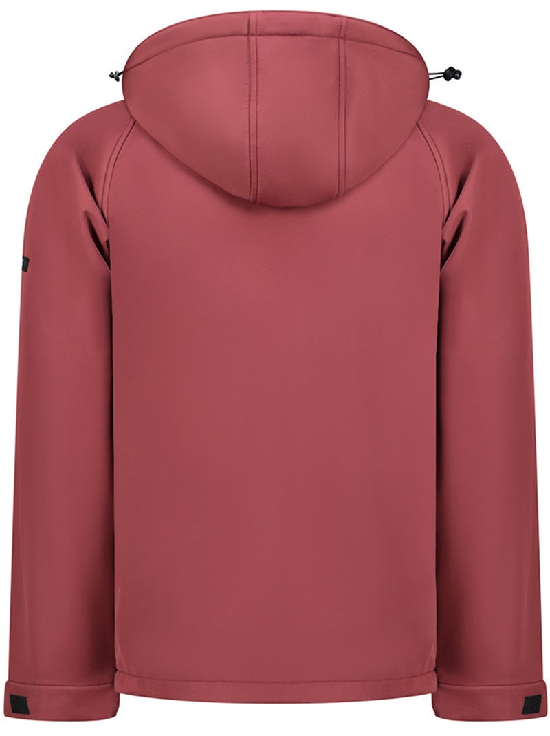 Veste softshell déperlante à capuche tamigoloreak – canadian peak Bordeaux - Kiabi