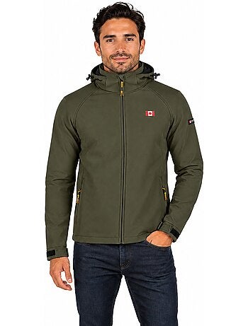 Veste softshell déperlante à capuche tamigoloreak – canadian peak