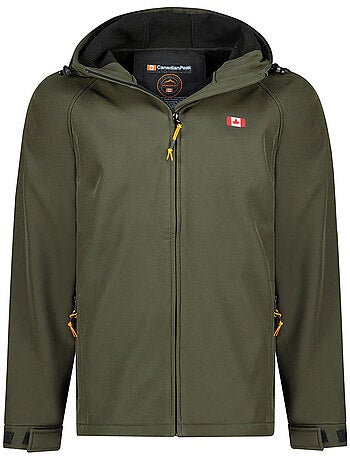 Veste softshell déperlante à capuche tamigoloreak – canadian peak