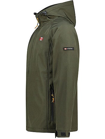 Veste softshell déperlante à capuche tamigoloreak – canadian peak