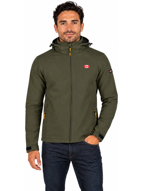 Veste softshell déperlante à capuche tamigoloreak – canadian peak - Kiabi Veste softshell déperlante à capuche tamigoloreak – canadian peak - Kiabi