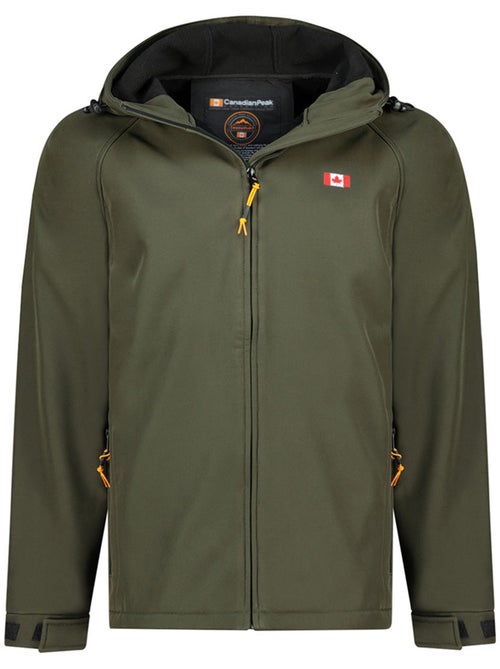 Veste softshell déperlante à capuche tamigoloreak – canadian peak - Kiabi Veste softshell déperlante à capuche tamigoloreak – canadian peak - Kiabi