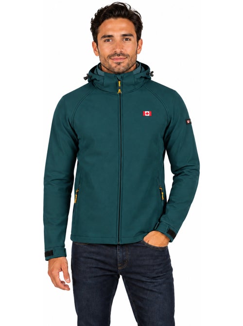 Veste softshell déperlante à capuche tamigoloreak – canadian peak - Kiabi Veste softshell déperlante à capuche tamigoloreak – canadian peak - Kiabi
