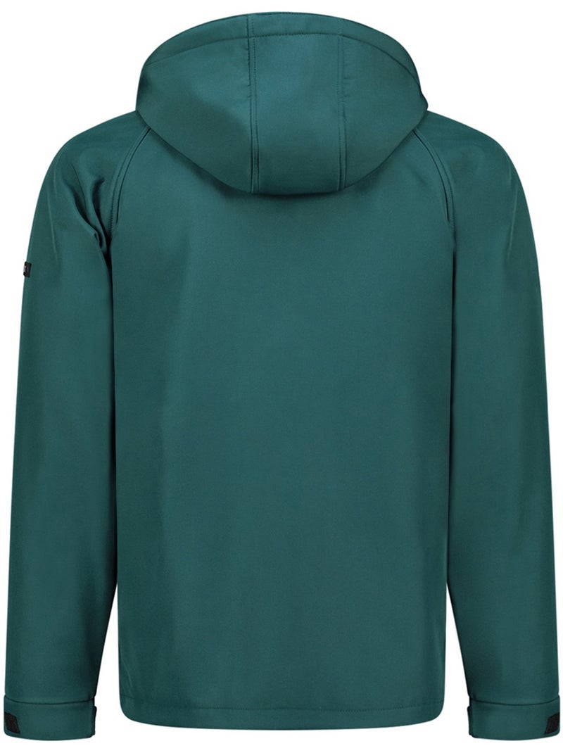 Veste softshell déperlante à capuche tamigoloreak – canadian peak Vert foncé - Kiabi