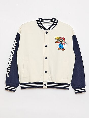 Veste style américain 'Mario' 'Nintendo'