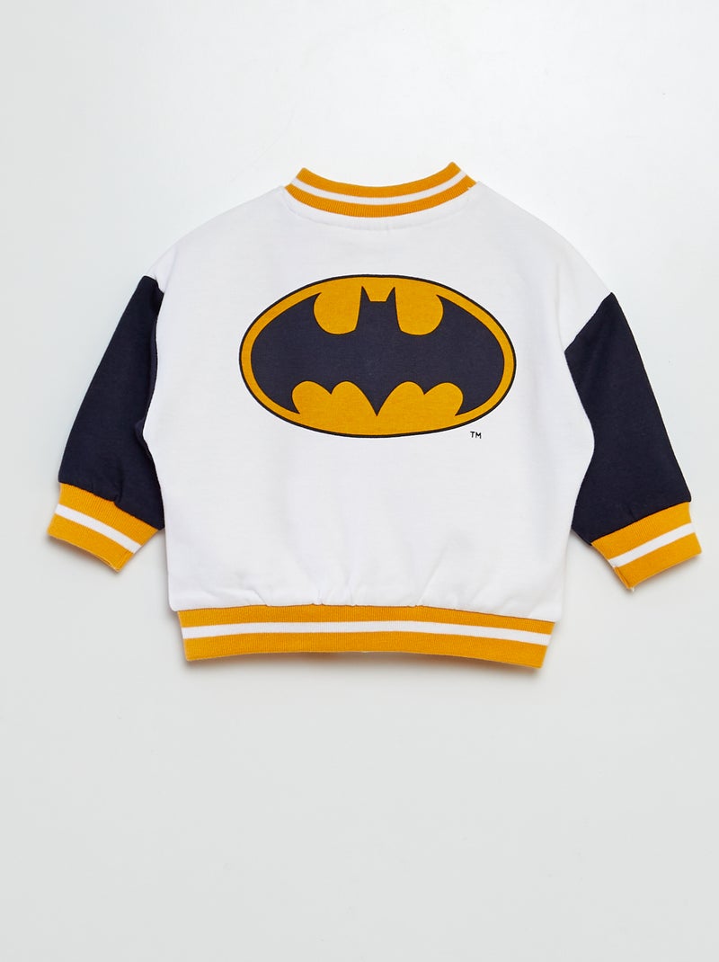 Veste style université américaine 'DC Comics' Blanc - Kiabi