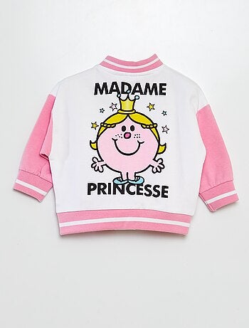 Veste style université américaine 'Monsieur Madame'