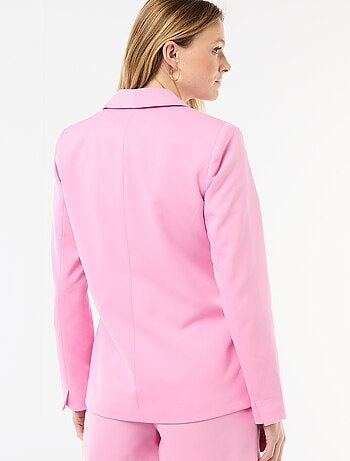 Veste tailleur avec col châle