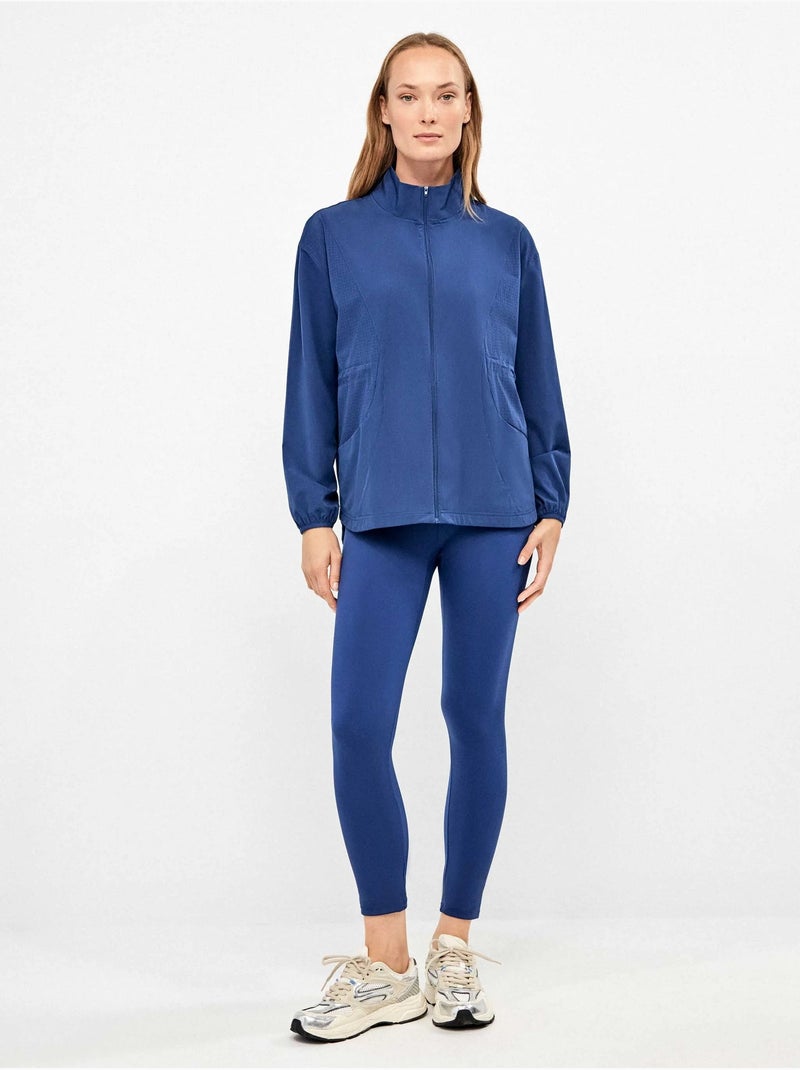 Veste technique sportive. Bleu marine - Kiabi
