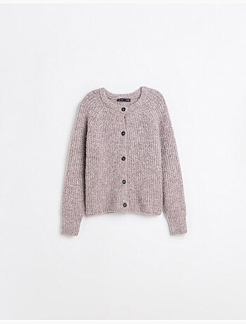 Veste tricotée avec laine, mo fashion