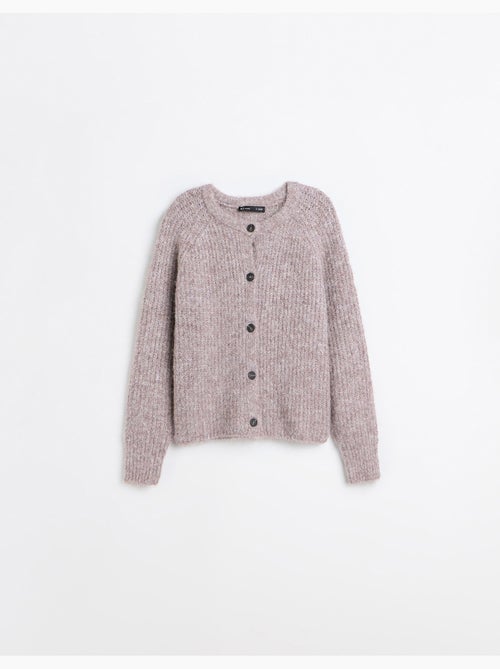Veste tricotée avec laine, mo fashion - Kiabi Veste tricotée avec laine, mo fashion - Kiabi