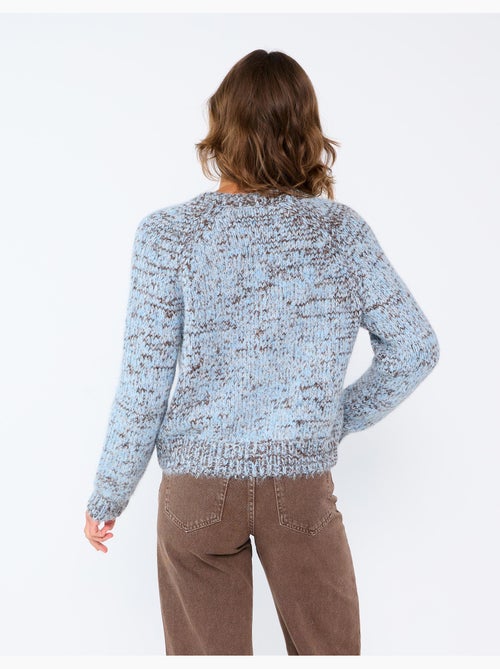 Veste tricotée avec laine, mo fashion - Kiabi Veste tricotée avec laine, mo fashion - Kiabi