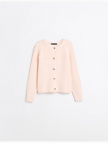 Veste tricotée avec laine, mo fashion
