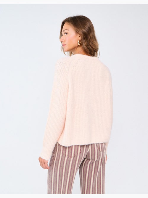 Veste tricotée avec laine, mo fashion - Kiabi Veste tricotée avec laine, mo fashion - Kiabi