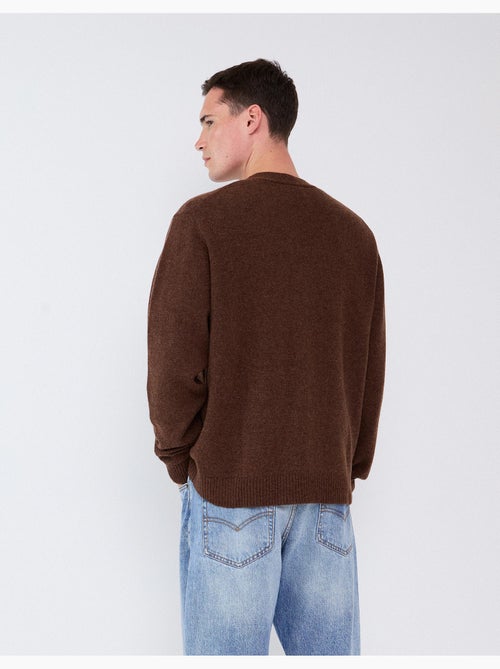 Veste tricotée avec mélange de laine, mo fashion - Kiabi Veste tricotée avec mélange de laine, mo fashion - Kiabi