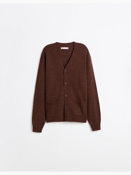 Veste tricotée avec mélange de laine, mo fashion - Kiabi Veste tricotée avec mélange de laine, mo fashion - Kiabi