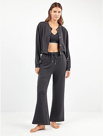 Veste type bomber boutons avant