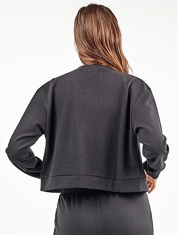 Veste type bomber boutons avant